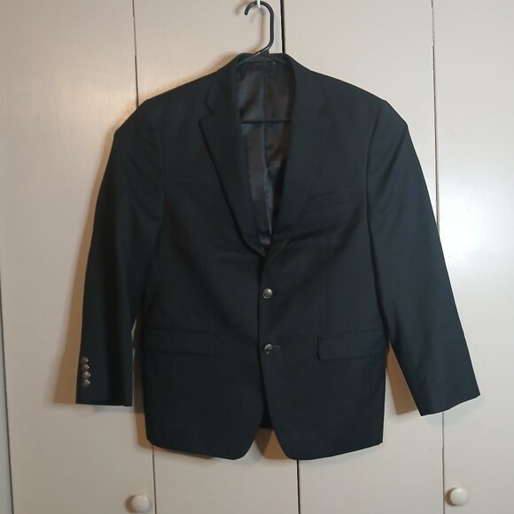 Macy's Michael Kors Black Sport Coat in size 42 Short (0347) - Picture 1 of 11